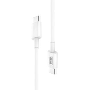 XO Cable Type-C to Type-C, 1m, 40W, 2A, NB124 white