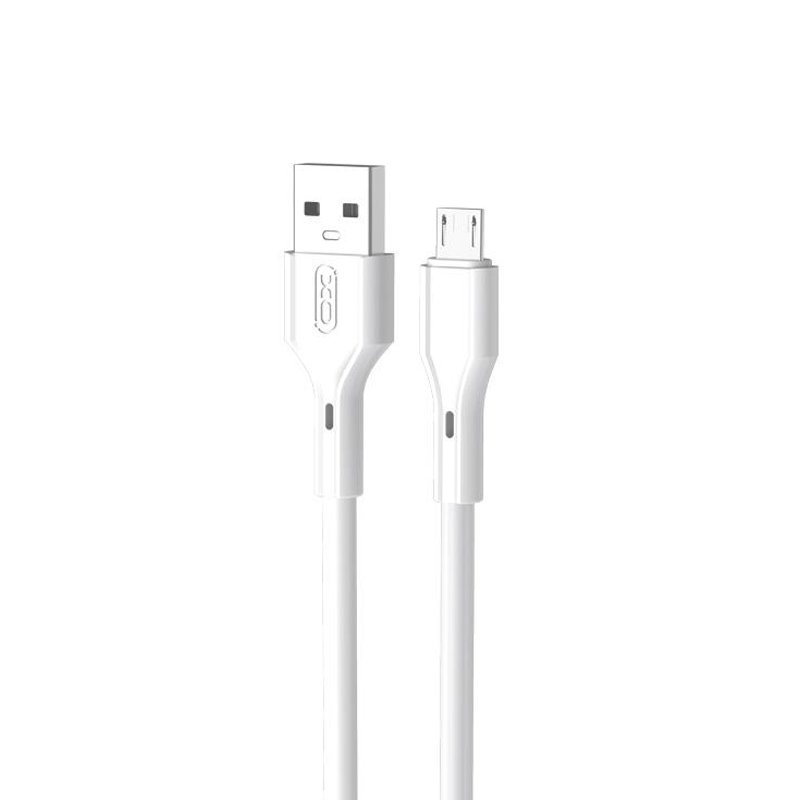 XO Cable USB-A - Micro, 1 m, 2.4A, NB230 white