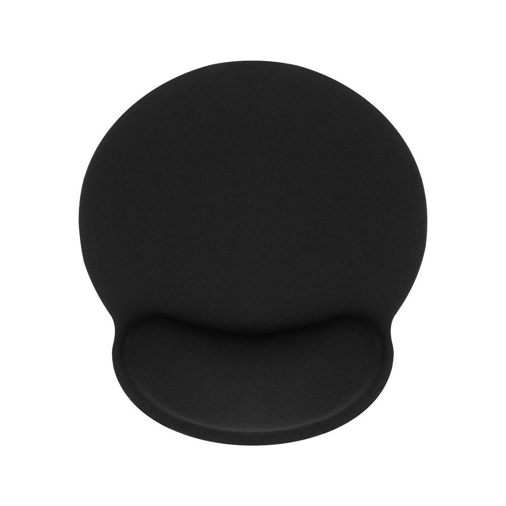 Ergonomic mousepad wrist support 250 x 230 x 25 mm black