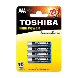 TOSHIBA LR03 AAA, ULTRA ΑΛΚΑΛΙΚΗ ΜΠΑΤΑΡΙΑ Blister 4 τεμ