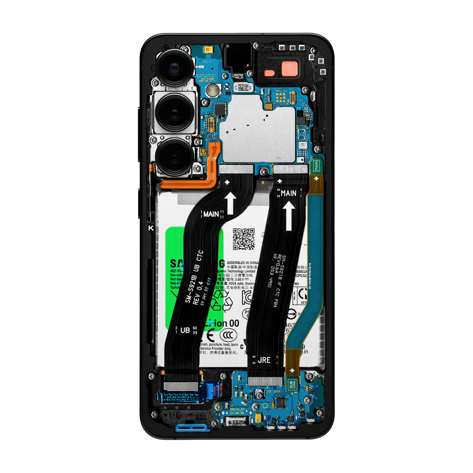 Samsung Galaxy S24 Teardown Skin