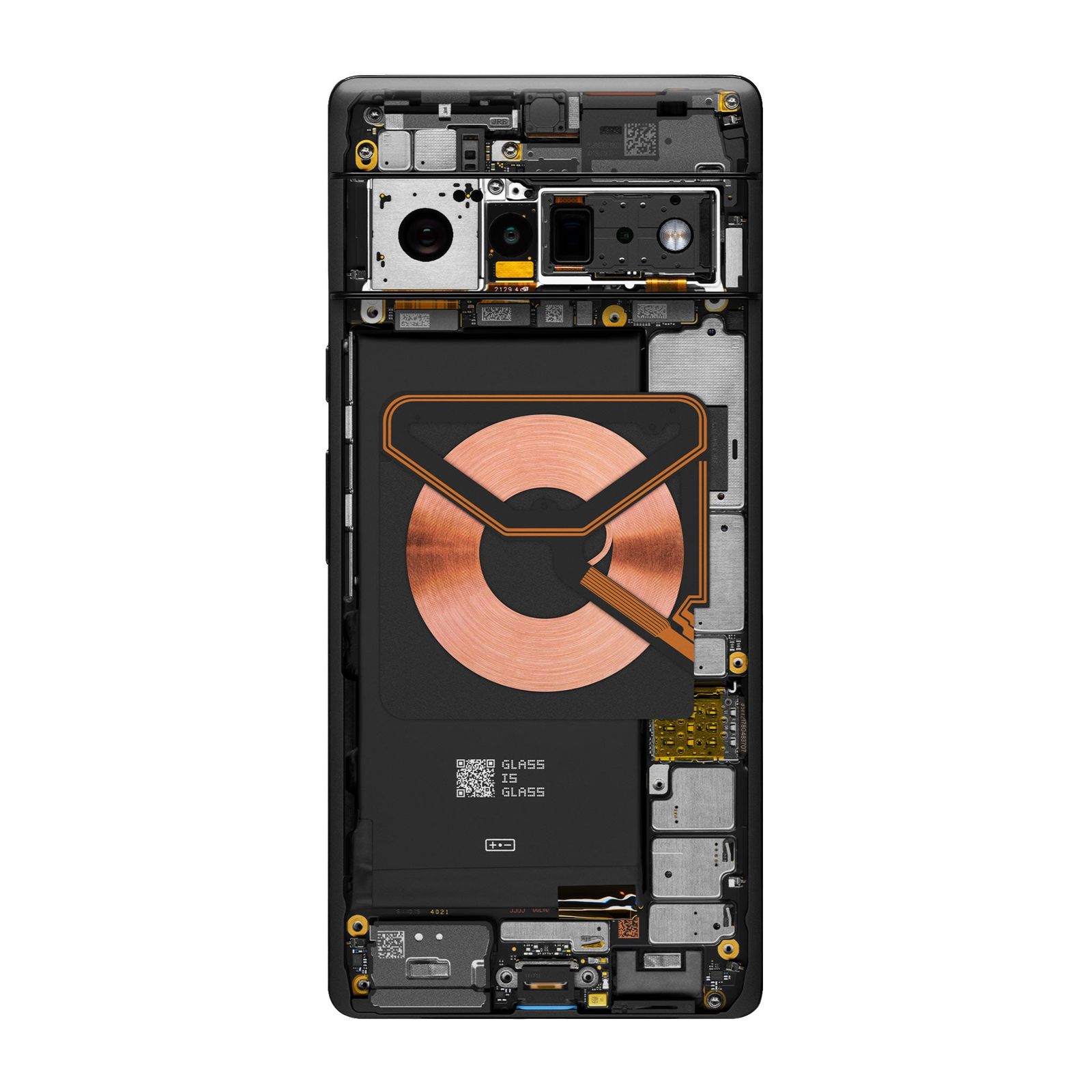 Google Pixel 6 Pro Teardown Skin