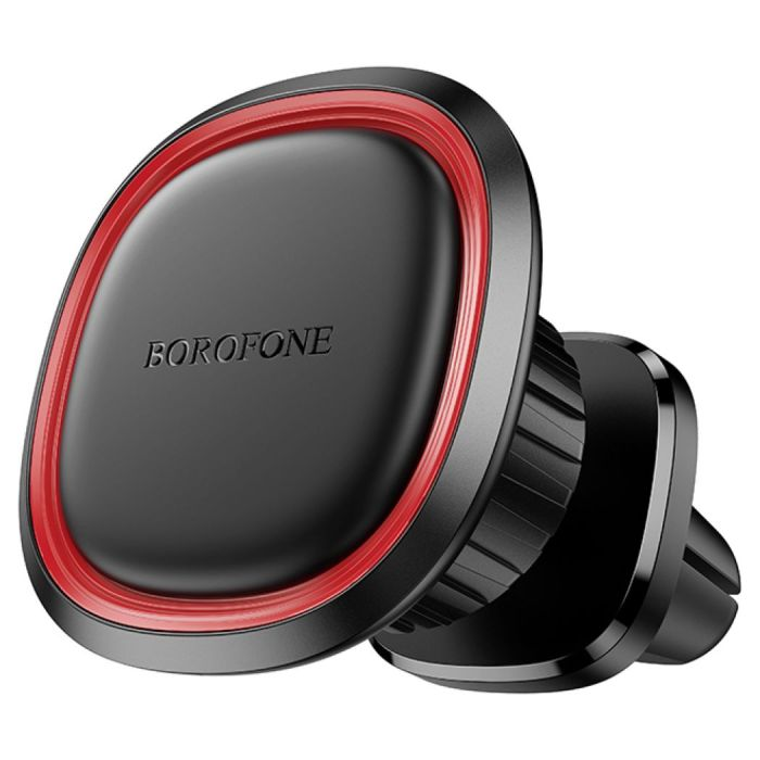 Borofone Car holder BH124 Roman magnetic to air vent black-red