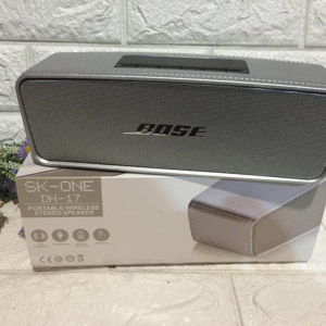 SK-ONE DH-17 Bluetooth ηχείο με ενσωματωμένο ραδιόφωνο και mp3 player Ασημί