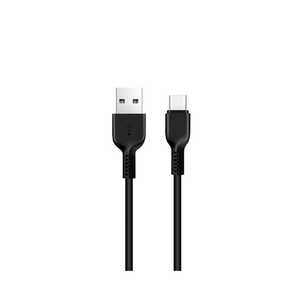 Hoco X20 cable USB A to Type C 2,4A 1m black