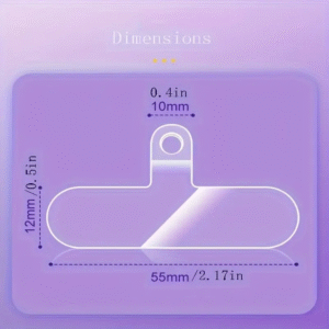Cadena Βάση για Κορδόνι Κινητού Τηλεφώνου 60mm Διαφανές μινι