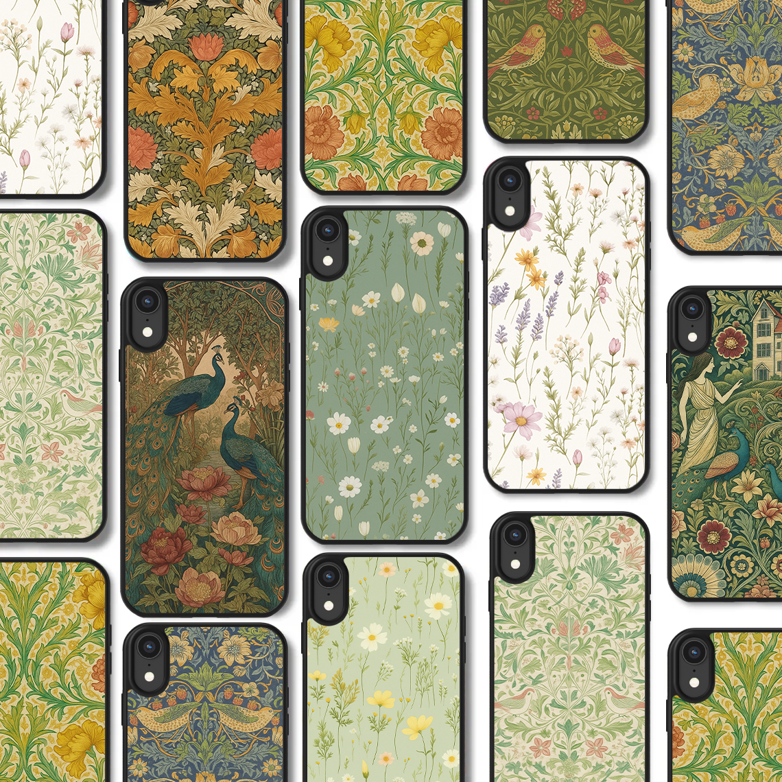 Θήκη για ( Xiaomi Redmi 6 )  Pastel Forest με 10 Σχέδια επιλογής (Κωδ: 104Χ)