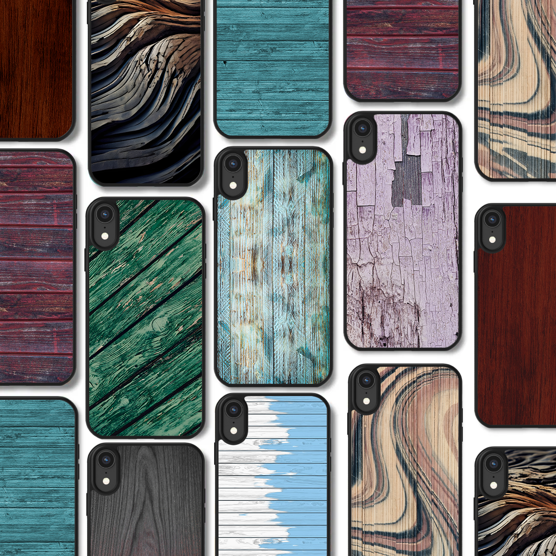 Θήκη για ( Xiaomi Redmi Note 9s ) Exotic Wood με 10 Σχέδια επιλογής (Κωδ: 501Χ)