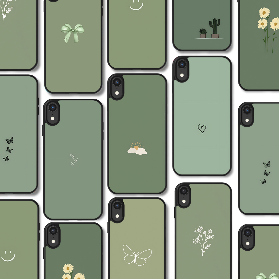 Θήκη για ( Xiaomi Redmi Note 9s ) Sage Simplicity με 10 Σχέδια επιλογής (Κωδ: 9030)