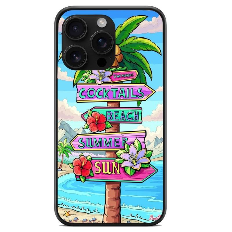 Θήκη κινητού με σχέδιο Beach Paradise για το (Apple iPhone 16e)