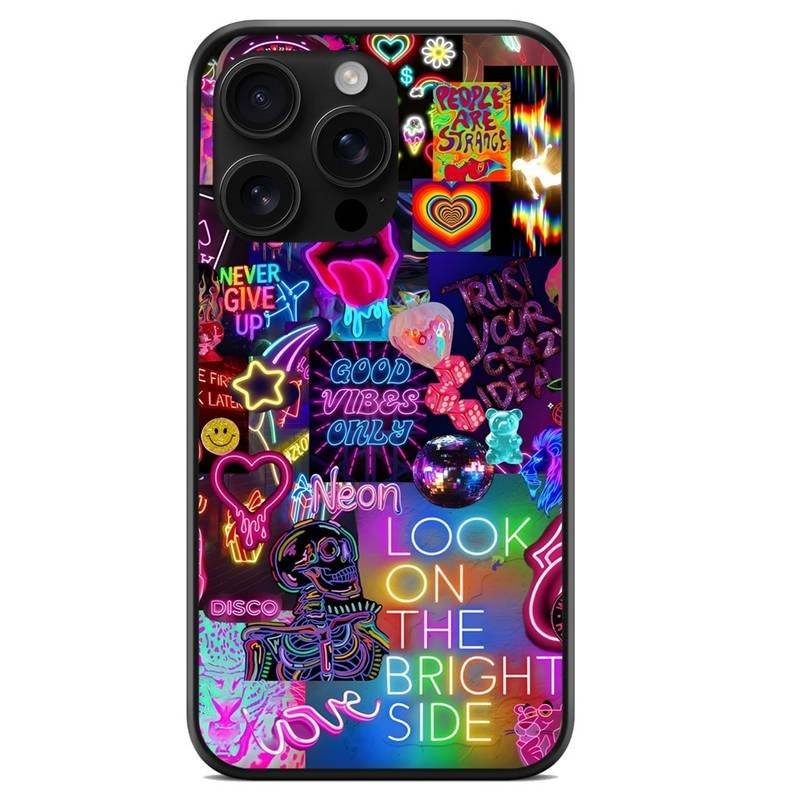 Θήκη κινητού με σχέδιο Neon Quotes για το (Realme 9i)