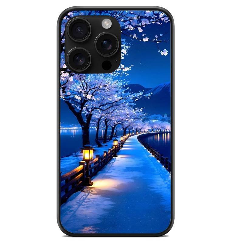 Θήκη κινητού με σχέδιο Midnight Blossom Path για το (Samsung Note 20)