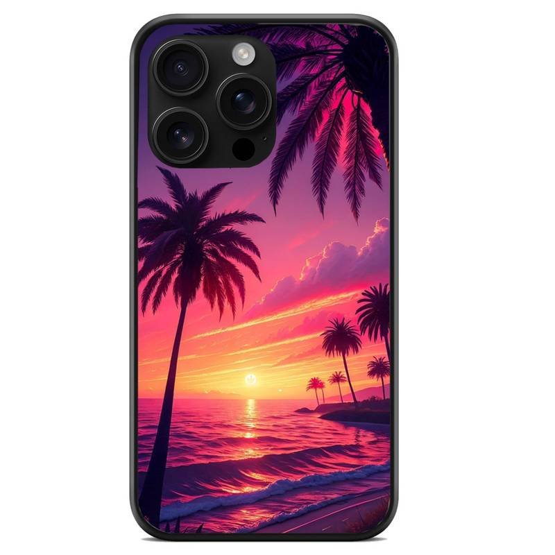 Θήκη κινητού με σχέδιο Tropical Neon Sunset για το (Samsung Note 20)