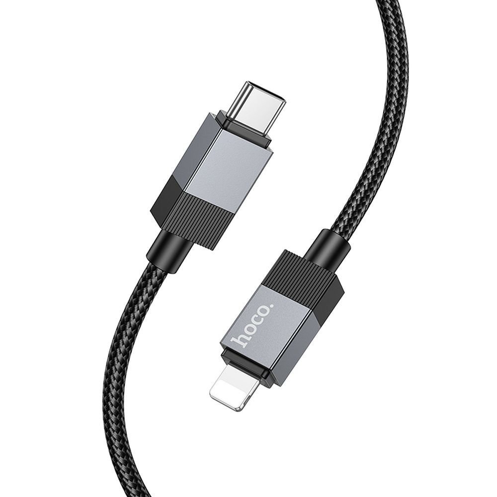 Cable USB-C to Lightning Hoco PD 27W 1m X110 black