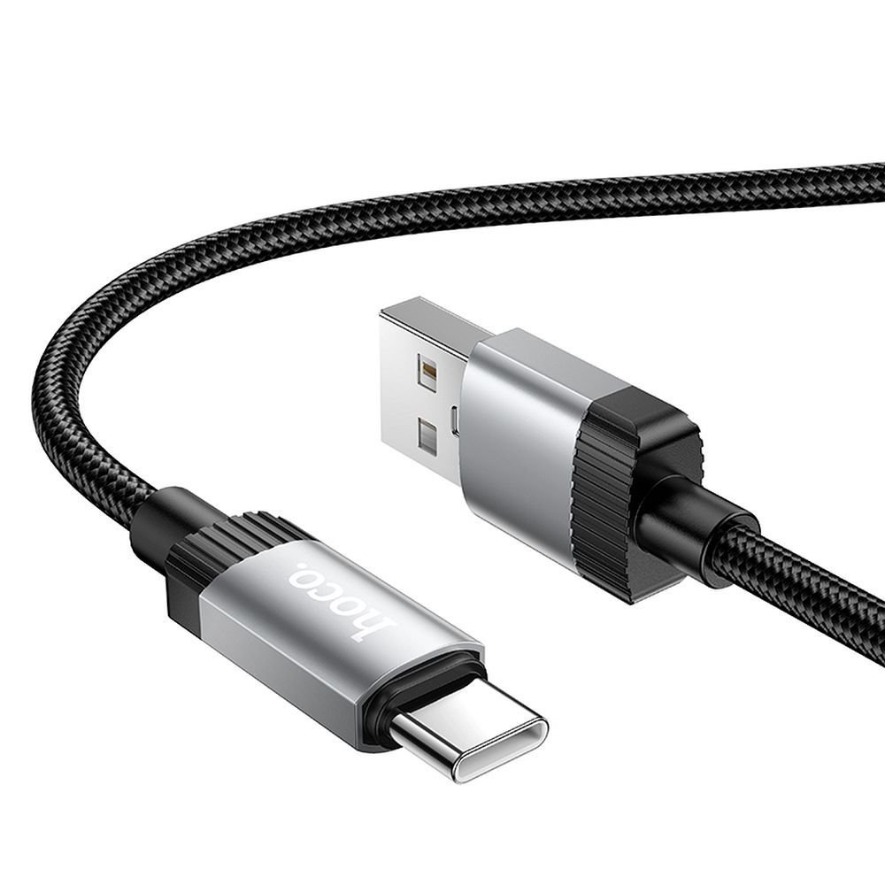 Καλώδιο USB-A σε USB-C Hoco 3A 1m X117 μαύρο