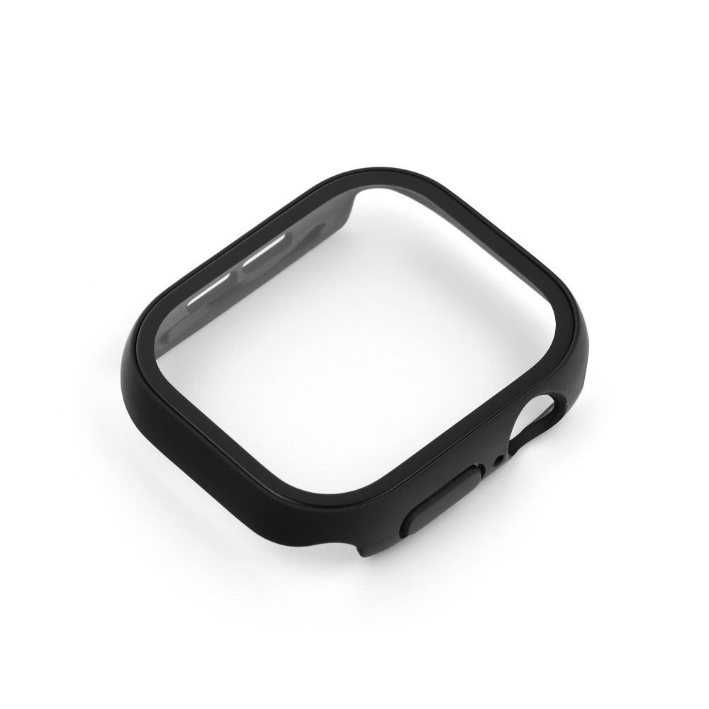 Bestsuit Case with HybridGlass for Apple Watch 10/11 46mm - black
