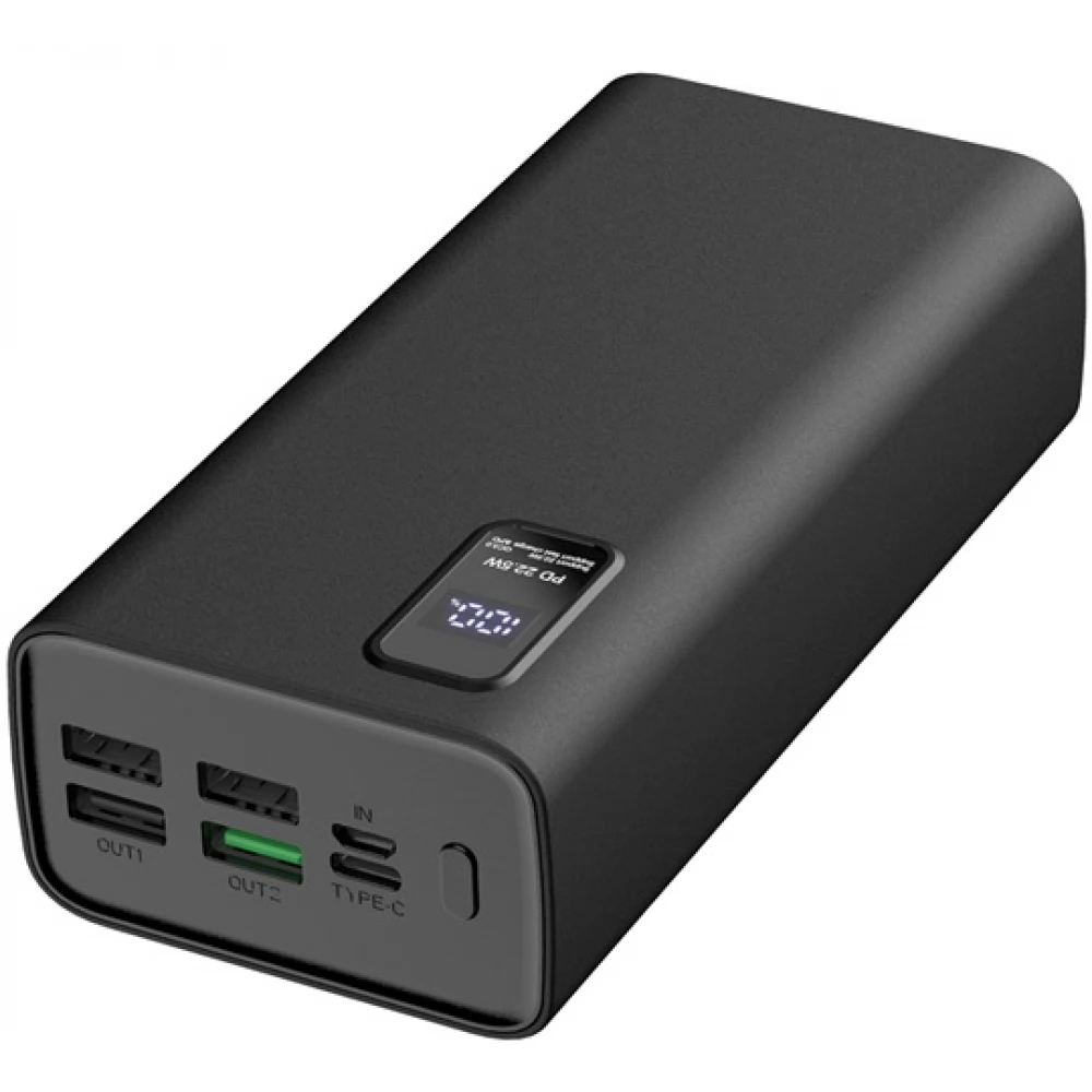 Platinet PMPB30WQC728B power bank Lithium Polymer (LiPo) 30000 mAh Black
