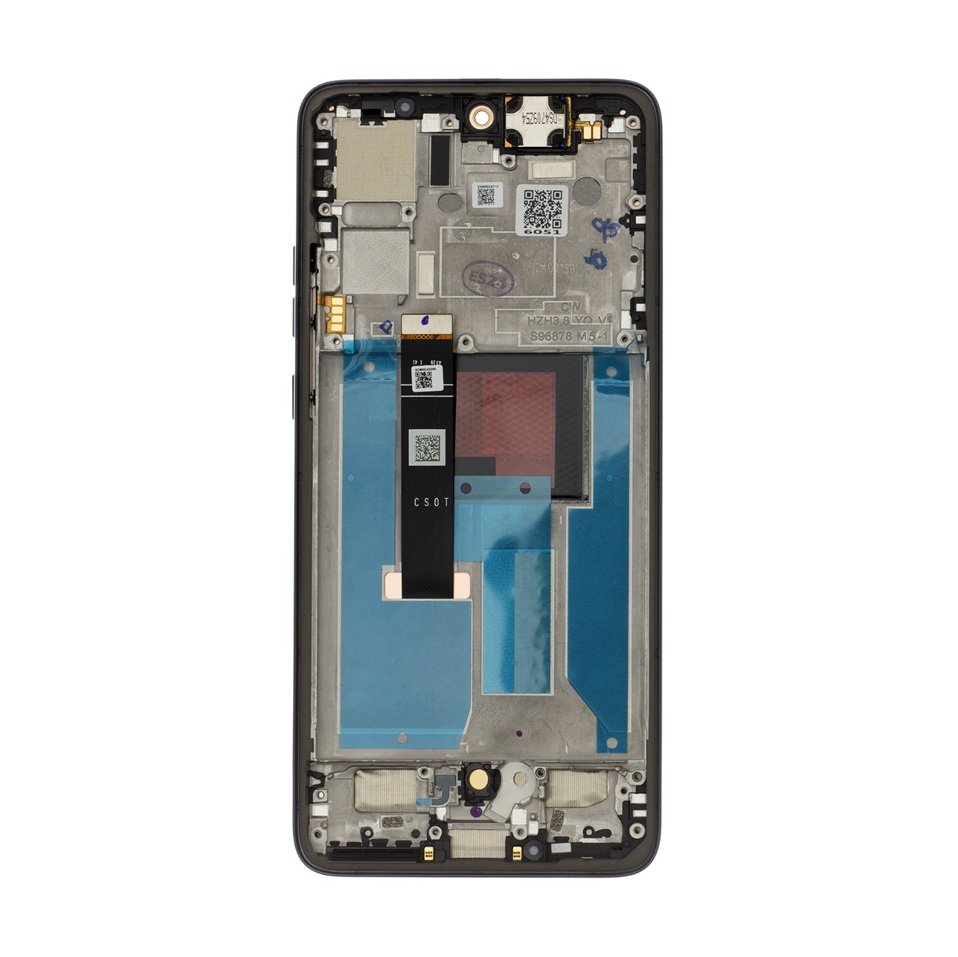 Motorola Edge 50 Neo - LCD display + Touch Unit + Front Cover Grisaille 5D68C28683 (Original Service Pack)