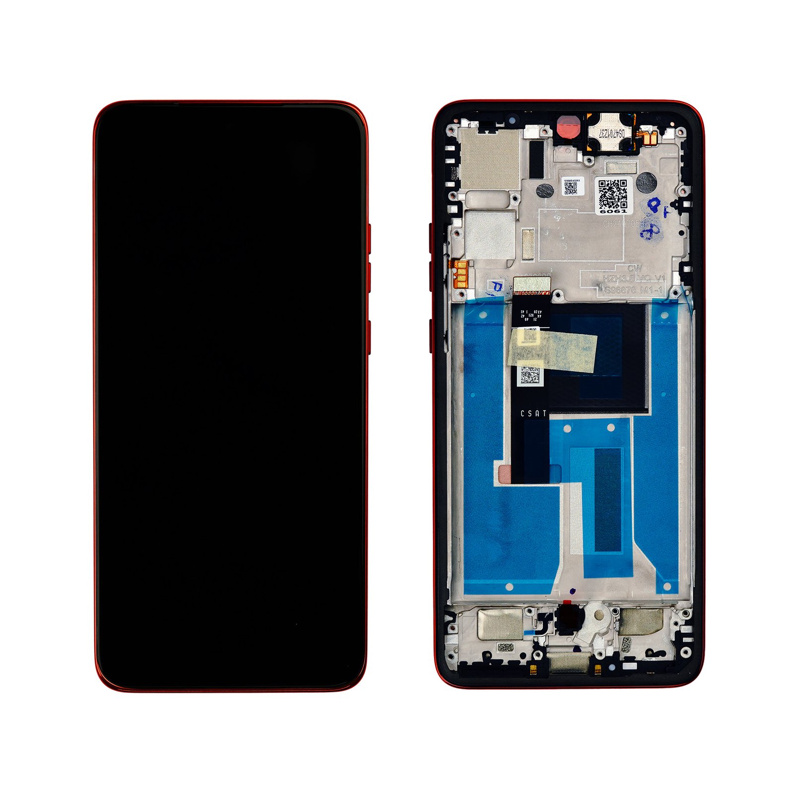 Motorola Edge 50 Neo (XT2409) - LCD display + Touch Unit + Front Cover Poinciana 5D68C28692 (Original Service Pack)