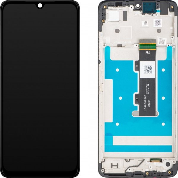 Motorola Moto G06 - LCD display + Touch Unit + Front Cover Black  (Original Service Pack)