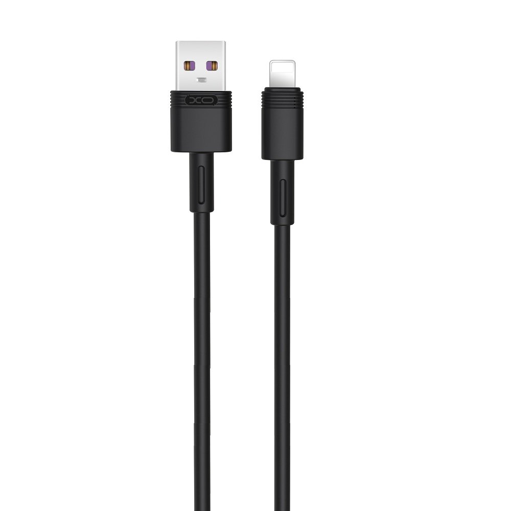 XO Cable USB-A – Lightning, 1m, 5A, NB-Q166 black
