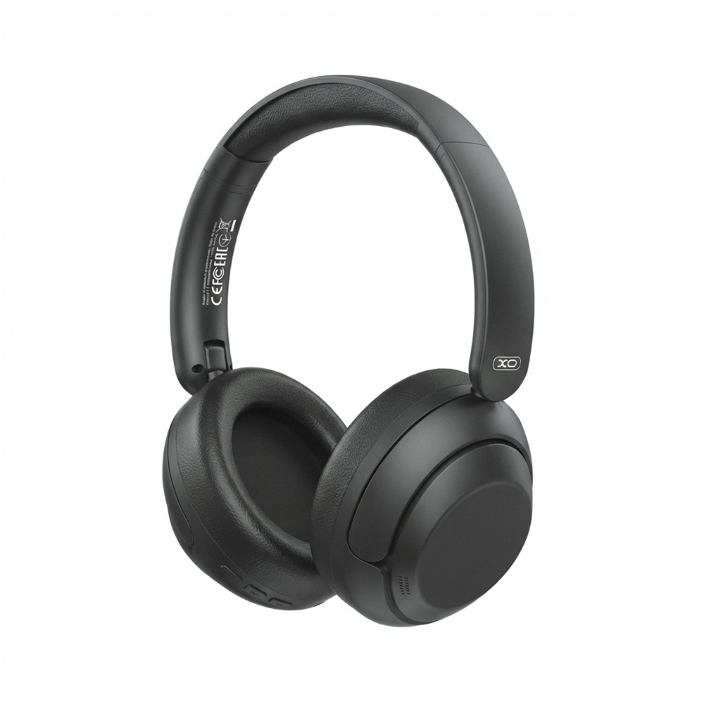 XO HF Bluetooth Overear, Rotating+Folding ANC /black/ - BE60
