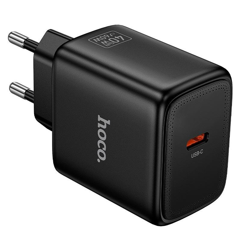 Hoco Phone GaN charger USB C PD AVS 40W max 60W N83 black