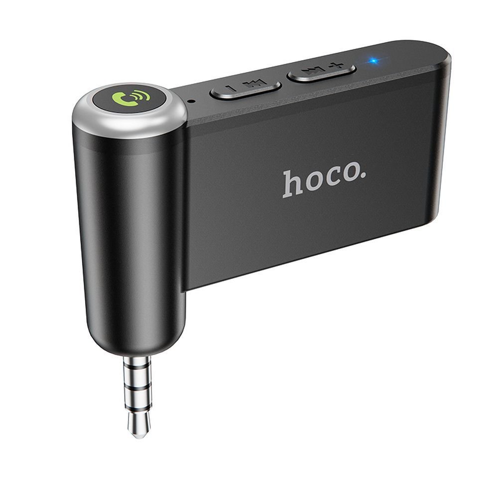 Wireless car receiver Hoco AUX Bluetooth Jack 3,5mm E58 black