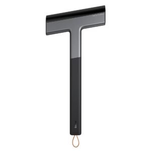 BASEUS Silicone Feather/Scraper για καθαρισμό πάγου και χιονιού, CRQU-01 μαύρο