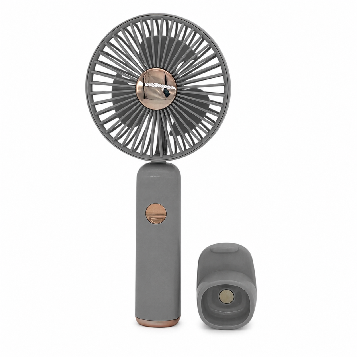 Φορητός Brushless Ανεμιστήρας με βάση και επαναφορτιζόμενη μπαταρία Γκρι