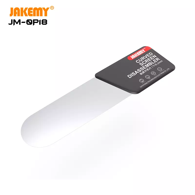 JM JM-OP18 0.1mm Λεπίδα Αποσυναρμολόγησης Καμπυλωτής Οθόνης από Ανοξείδωτο Ατσάλι