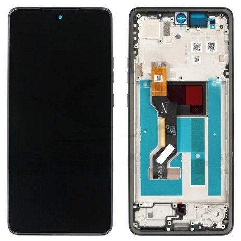 Motorola Moto G86 5G / G86 Power - LCD display + Touch Unit + Front Cover Green 5D68C30476 Original (Service Pack)