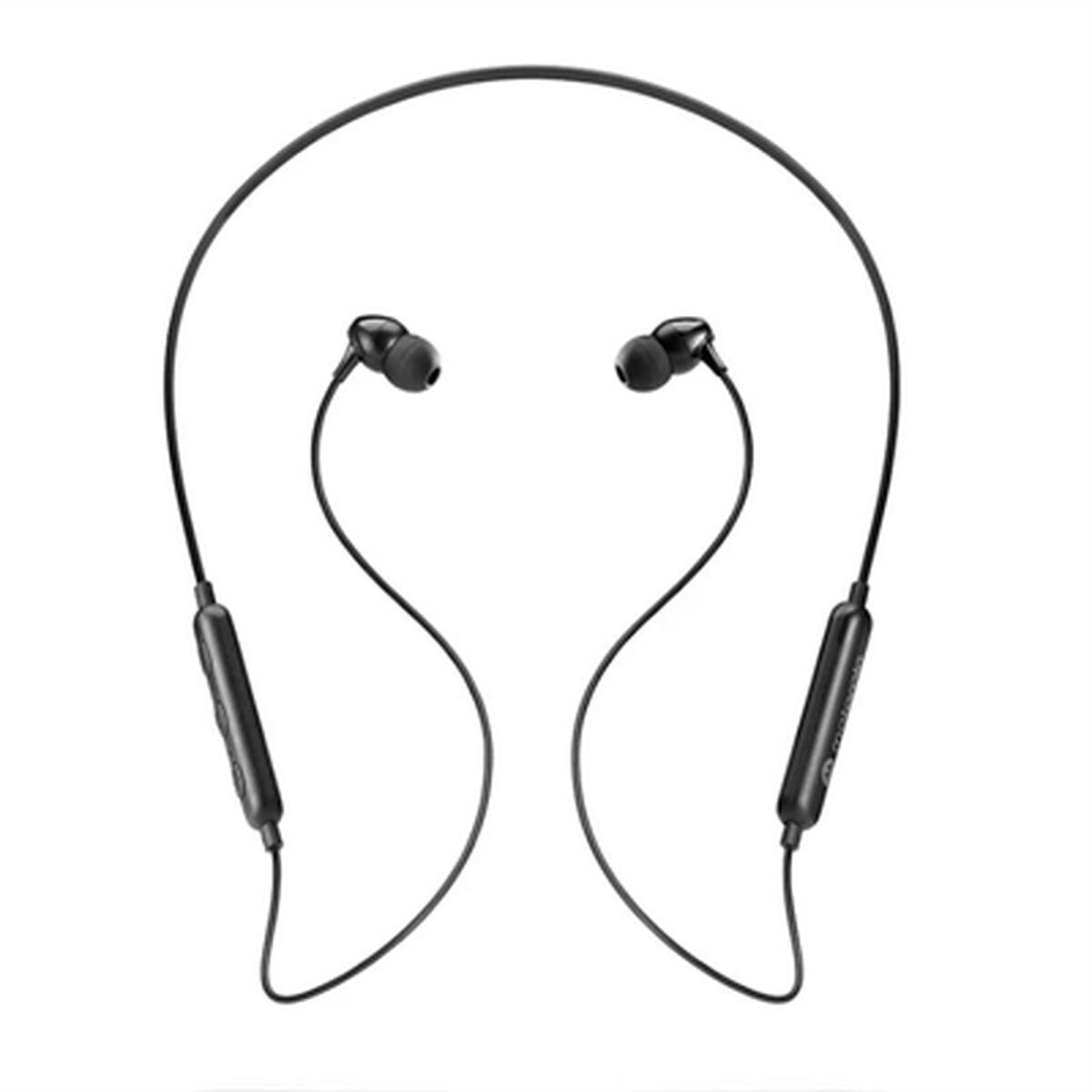 Motorola SP106 Μαύρα Ακουστικά Bluetooth In-Ear Sport με Μικρόφωνο (Neckband, έως 11 ώρες)