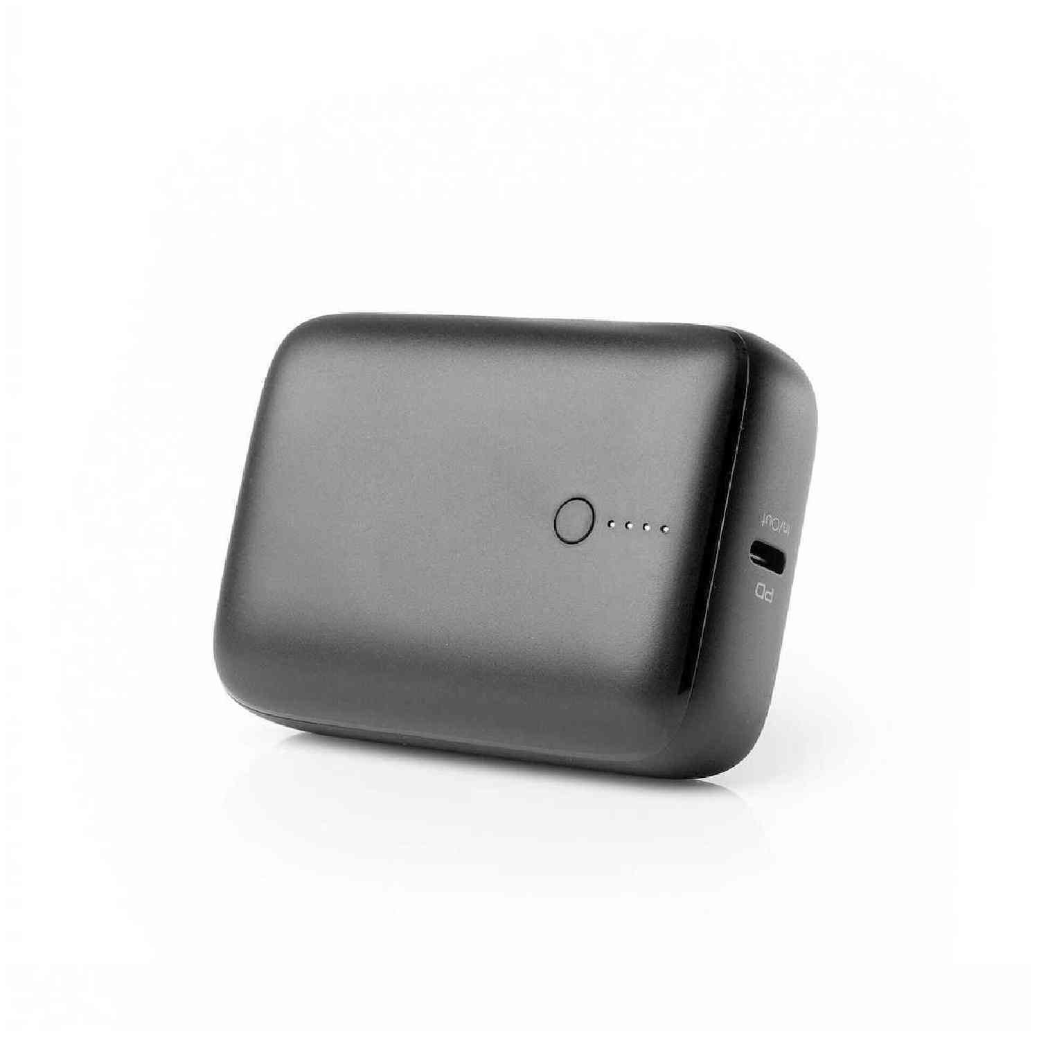 Platinet Power Bank 10000mAh 20W με USB-A & USB-C Power Delivery Μαύρο (PMPB10DL104B)