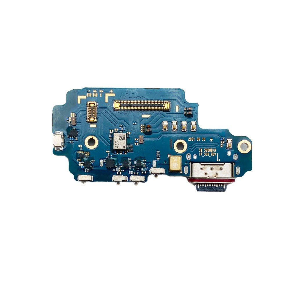Samsung S908B Galaxy S22 Ultra - Board with Charging Connector Original (Service Pack)