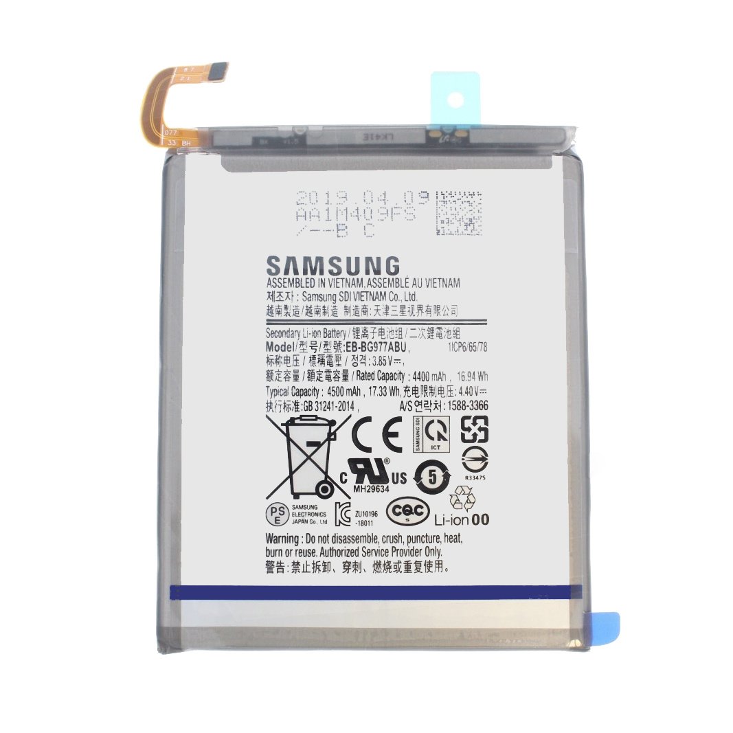 Samsung G977F Galaxy S10 – Battery EB-BG977ABU 4500mAh Original (Service Pack)