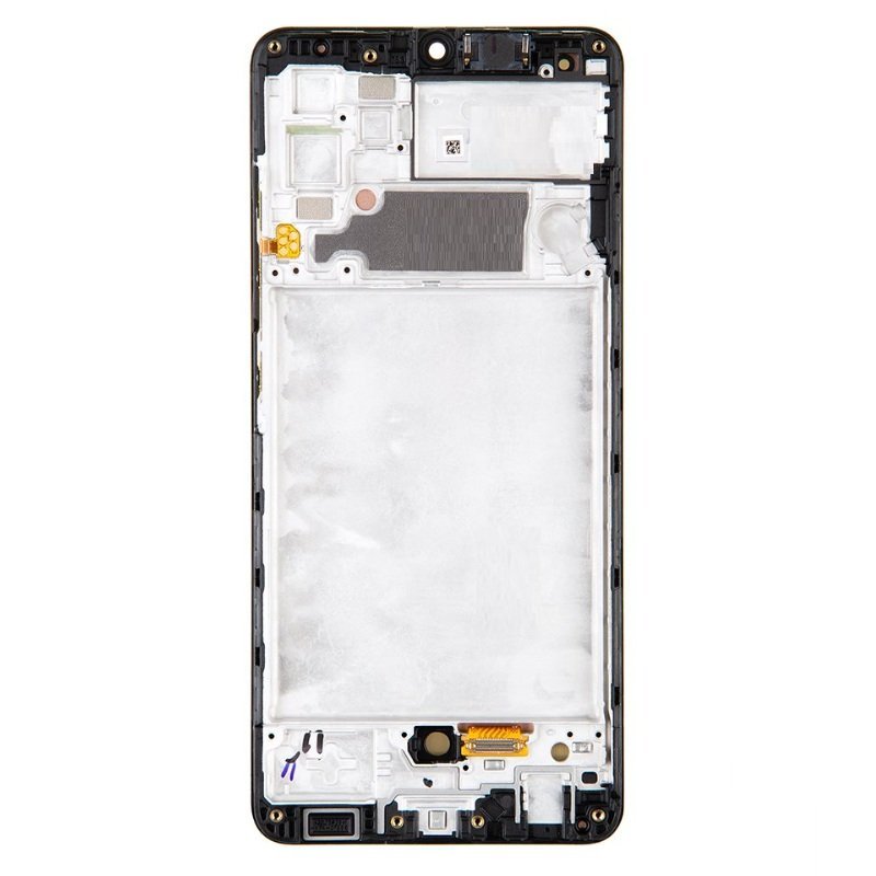 Samsung A325 Galaxy A32 4G - LCD display + Touch Unit + Front Cover Black OEM
