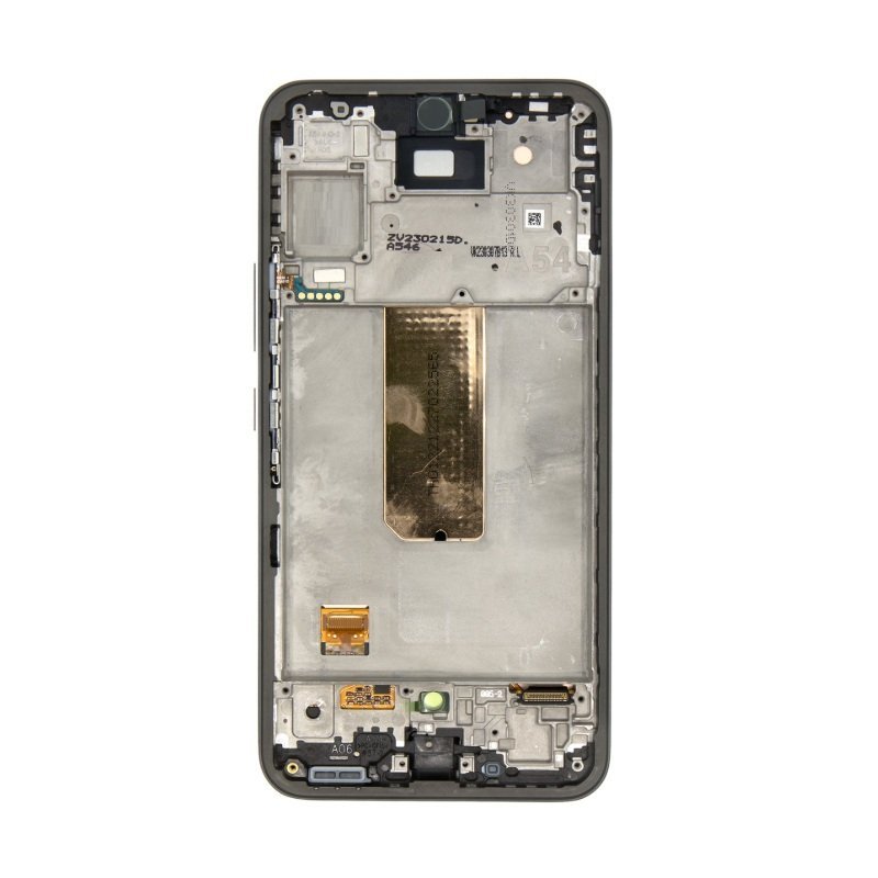 Samsung A546B Galaxy A54 5G - LCD OLED display + Touch Unit + Front Cover Graphite (OEM)