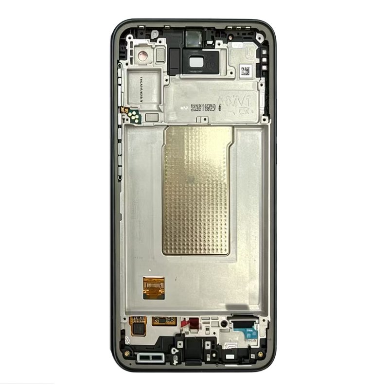 Samsung A376B Galaxy A37 5G - LCD display + Touch Unit + Front Cover White Original (Service Pack)