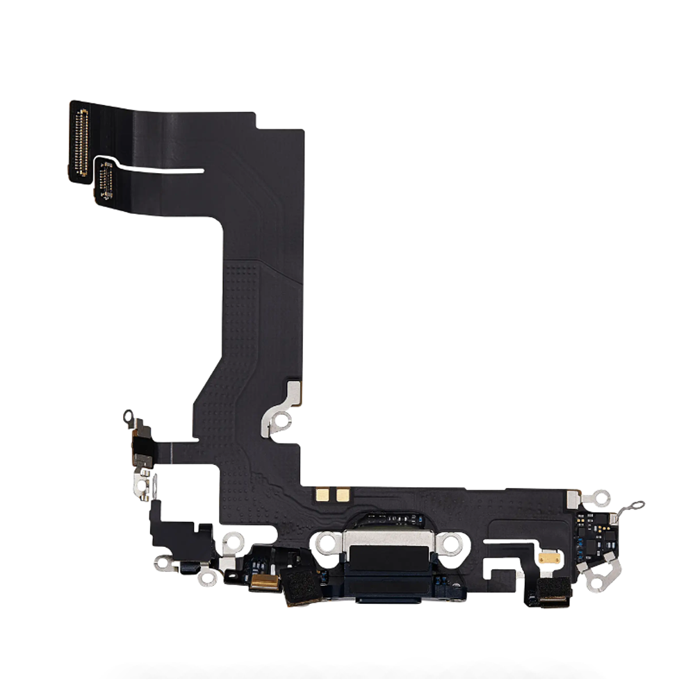 Charging Port Flex Cable For Apple iPhone 13 Mini (Original Pulled) (Midnight)