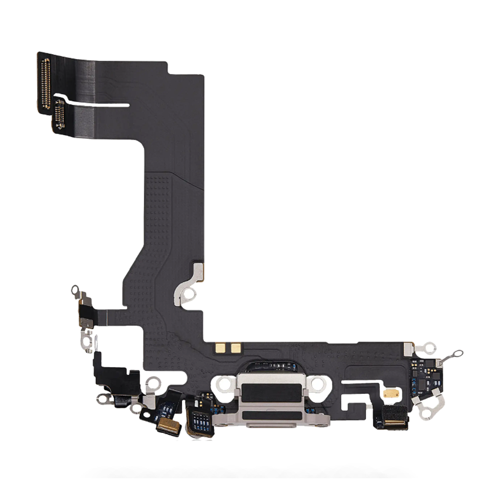 Charging Port Flex Cable For Apple iPhone 13 Mini (Original Pulled) (Pink)