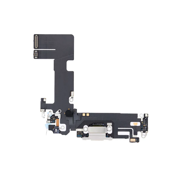 Charging Port Flex for iPhone 13 Mini white (OEM)