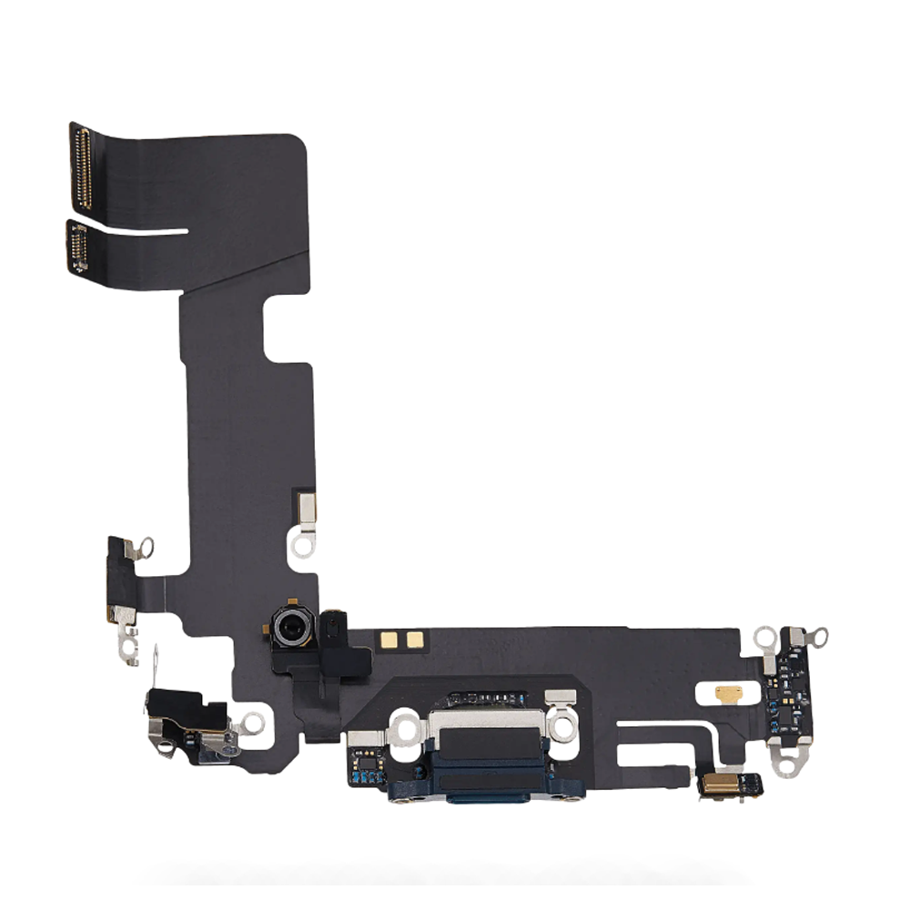 Charging Port Flex Cable For Apple iPhone 13 (Original Pulled) (Midnight)