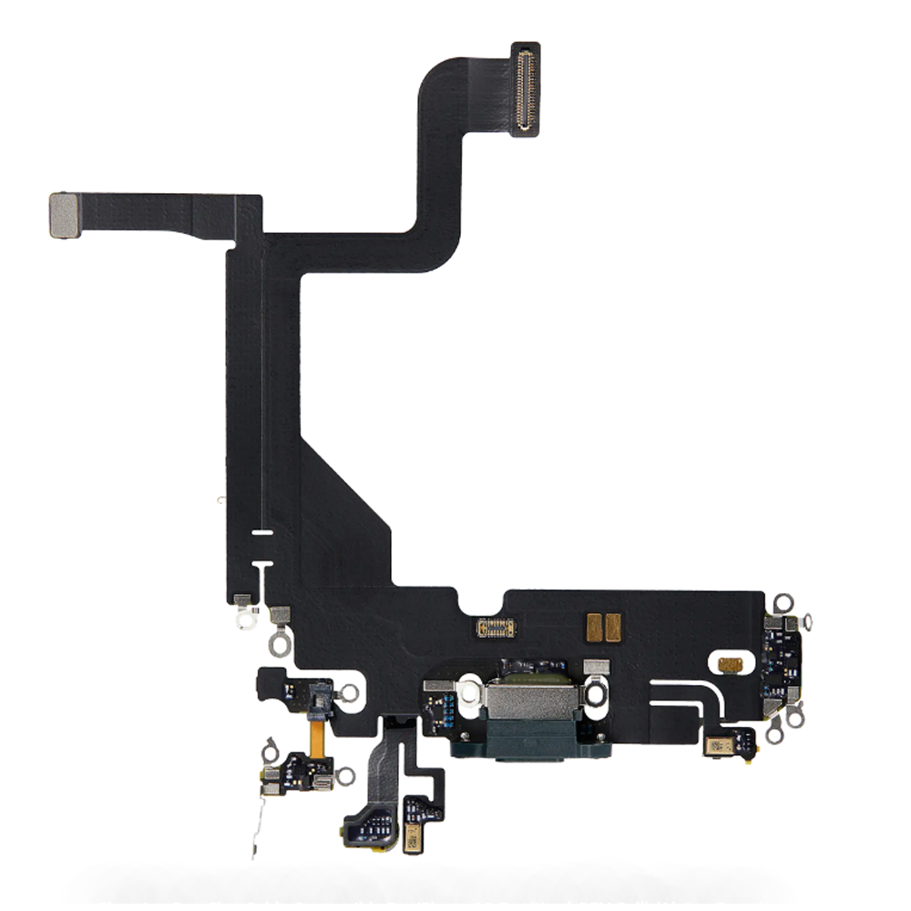 Charging Port Flex Cable For Apple iPhone 13 Pro (Original Pulled) (Alpine Green)