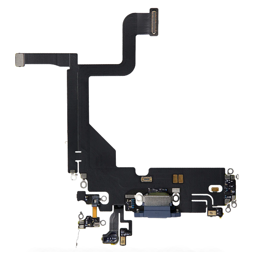 Charging Port Flex Cable For Apple iPhone 13 Pro (Original Pulled) (Sierra Blue)