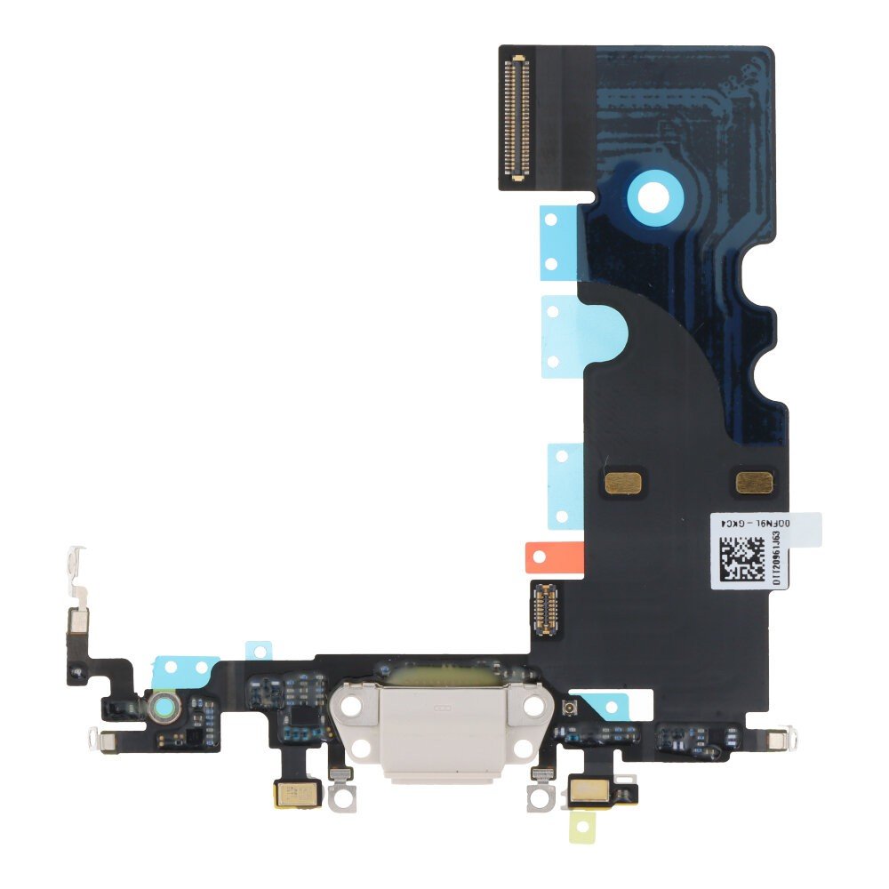 Charging Port Flex for iPhone SE 2022 white (OEM)