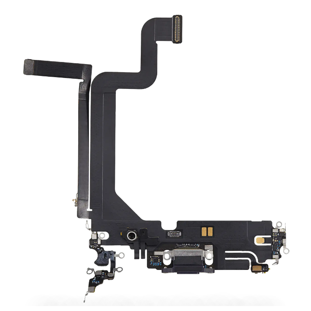 Charging Port Flex Cable For Apple iPhone 14 Pro Max (Original Pulled) (Deep Purple)