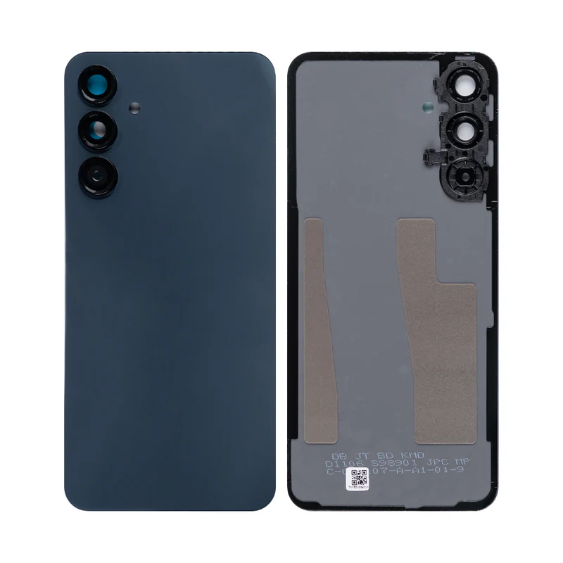 Samsung A166B Galaxy A16 5G - Battery Door + Battery Door Adhesive + Back Camera Lens and Bezel Black Blue OEM