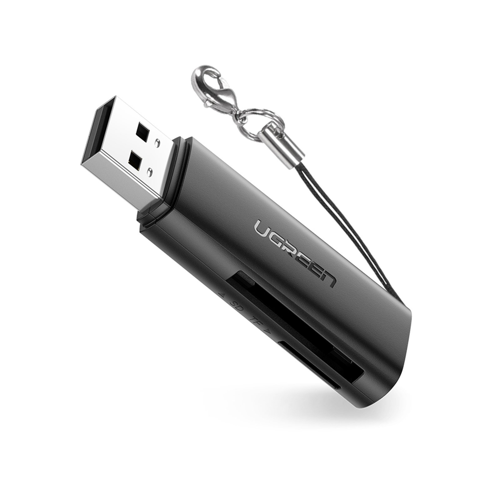 UGREEN Adapter Card Reader USB-A to SD/MicroSD black - CM264 / 60722