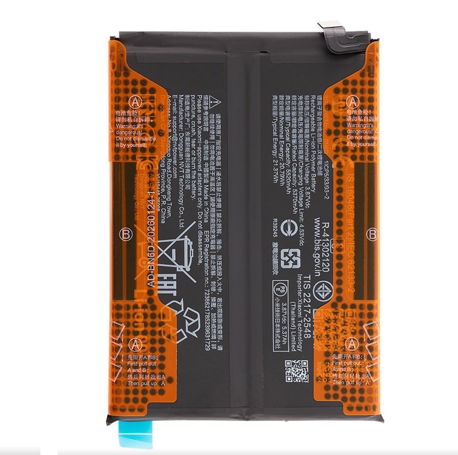 Xiaomi Redmi Note 15 5G / Poco M8 5G – BN6D Battery 5520mAh Original (Service Pack)